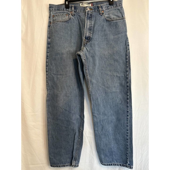 Vintage Levi’s 550 Jeans Men’s 36x32 Blue Relaxed Fit Baggy Denim 90s Distressed - Picture 13 of 14